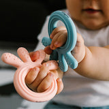 Силиконова Гризалка Octopus Pink --- BebeMama