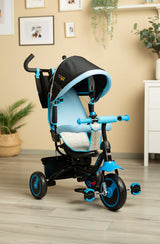 Триколка С Родителски Контрол Timmy Син Caretero Toyz --- BebeMama