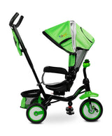 Триколка С Родителски Контрол Timmy Зелен Caretero Toyz --- BebeMama
