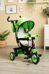 Триколка С Родителски Контрол Timmy Зелен Caretero Toyz --- BebeMama