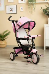 Триколка С Родителски Контрол Timmy Pink Caretero Toyz --- BebeMama