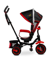 Триколка С Родителски Контрол Timmy Червен Caretero Toyz --- BebeMama