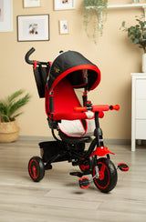 Триколка С Родителски Контрол Timmy Червен Caretero Toyz --- BebeMama