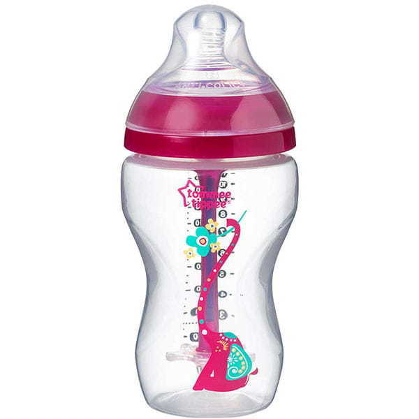 Бутилка 340 Мл. Anti-Colic Girl Advanced Tommee Tippee --- BebeMama