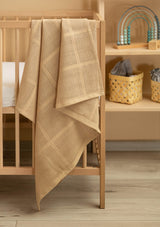 Одеяло Lulu Coffee Beige 95X95 --- BebeMama