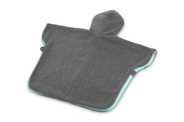 Пончо Grey Melange / Turquoise -  -  - BebeMama