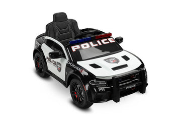 Акумулаторна Кола Dоdge Charger Police White Caretero Toyz -  -  - BebeMama