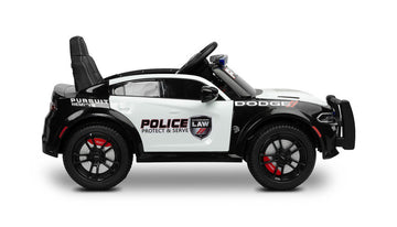 Акумулаторна Кола Dоdge Charger Police White Caretero Toyz -  -  - BebeMama