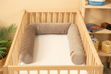Обиколник За Кошара Velvet Beige --- BebeMama