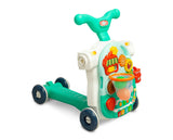 Мултифункционална Проходилка 5В1 Turquise Caretero Toyz --- BebeMama