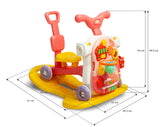 Мултифункционална Проходилка 5В1 Turquise Caretero Toyz --- BebeMama