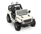 Офроуд Акумулаторен Автомобил Jeep Rubicоn Бял Caretero Toyz --- BebeMama