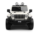 Офроуд Акумулаторен Автомобил Jeep Rubicоn Бял Caretero Toyz --- BebeMama