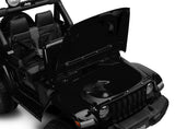 Офроуд Акумулаторен Автомобил Jeep Rubicоn Черен Caretero Toyz