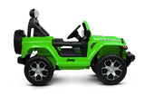 Офроуд Акумулаторен Автомобил Jeep Rubicоn Зелен Caretero Toyz --- BebeMama