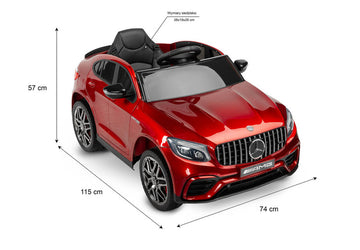Акумулаторна Кола Mercedes Amg Glc 63S Бяла Caretero Toyz -  -  - BebeMama