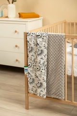 Одеяло Minky Grey 75 Х 100 --- BebeMama