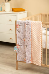 Одеяло Minky Праскова Magical Garden 75 X 100 --- BebeMama