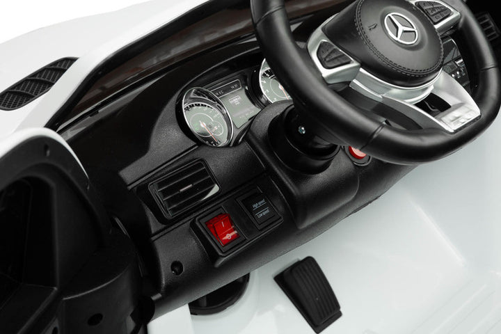 Акумулаторна Кола Mercedes Gls63 Бяла Caretero Toyz -  -  - BebeMama