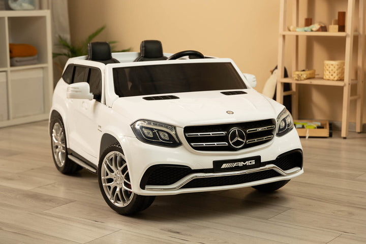 Акумулаторна Кола Mercedes Gls63 Бяла Caretero Toyz -  -  - BebeMama