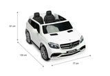 Акумулаторна Кола Mercedes Gls63 Бяла Caretero Toyz