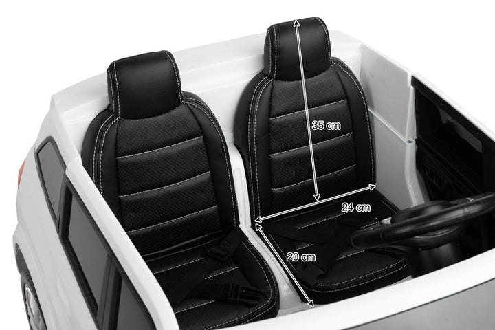 Акумулаторна Кола Mercedes Gls63 Бяла Caretero Toyz -  -  - BebeMama