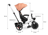 Триколка Dash Melange Caretero Toyz --- BebeMama