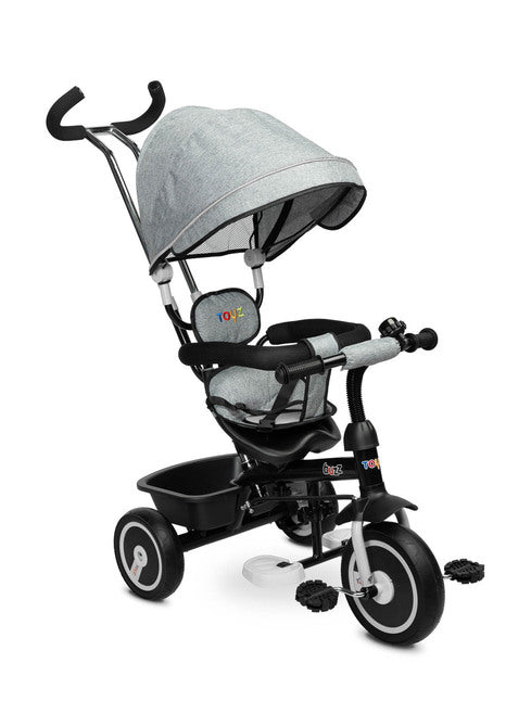 Триколка С Родителски Контрол Buzz Grey Caretero Toyz --- BebeMama