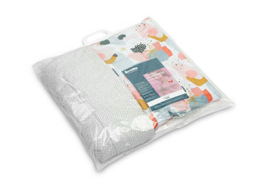 Памучен Комплект За Кошара Abstraction Dots Grey -  -  - BebeMama