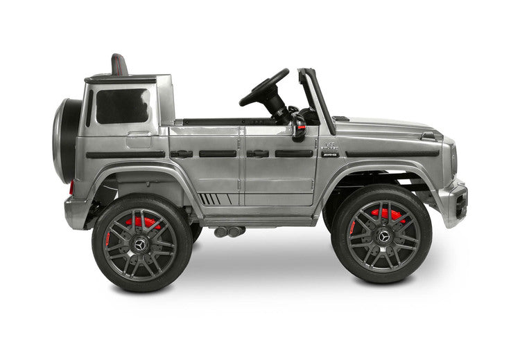Акумулаторна Кола Mercedes Benz G63 Amg Silver Caretero Toyz