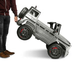 Акумулаторна Кола Mercedes Benz G63 Amg Silver Caretero Toyz