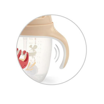 Чаша Sippy Със Сламка Бежова -  -  - BebeMama