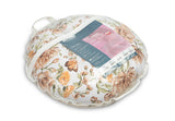 Възглавница За Хранене Velvet Square Beige --- BebeMama