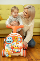Проходилка 2В1 Spark Pink Caretero Toyz --- BebeMama