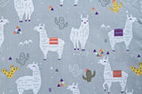 Пелена Llamas Grey 75X75 --- BebeMama