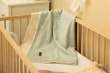 Бродирано Одеяло 80X100 Light Mint Plush