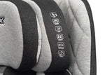 Столче За Кола Turox I-Размер 0-36Кг Grey Caretero --- BebeMama