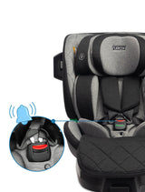 Столче За Кола Turox I-Размер 0-36Кг Grey Caretero --- BebeMama