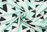 Бамбукова Пелена Green Triangle 75X75 --- BebeMama
