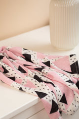 Бамбукова Пелена Pink Triangle 75X75 --- BebeMama