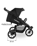 Детска Количка Lima Graphite Caretero --- BebeMama