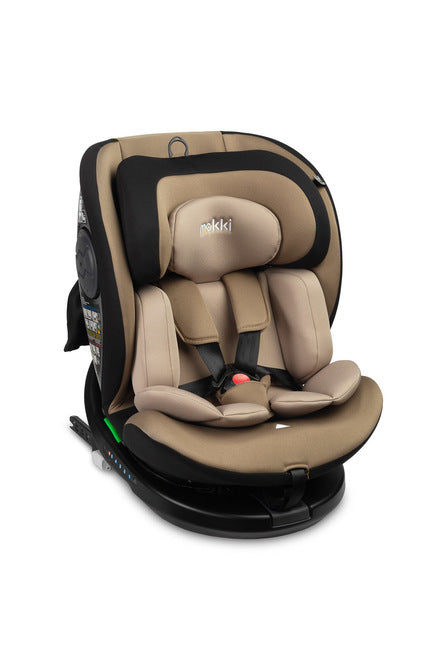 Столче За Кола Mokki I-Размер 0-36Кг Beige Caretero --- BebeMama