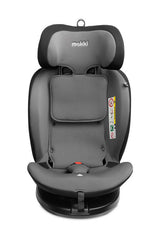 Столче За Кола Mokki I-Размер 0-36Кг Grey Caretero --- BebeMama