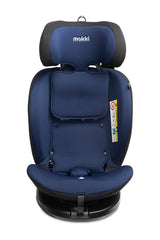 Столче За Кола Mokki I-Размер 0-36Кг Navy Caretero --- BebeMama