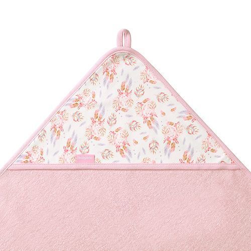 Хавлия За Баня 100Х100 Розова Babyono --- BebeMama