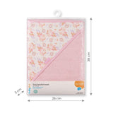 Хавлия За Баня 100Х100 Розова Babyono --- BebeMama