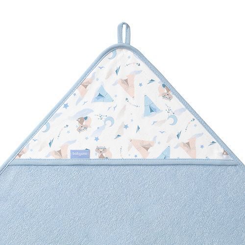 Хавлия За Баня 100Х100 Синя Babyono --- BebeMama
