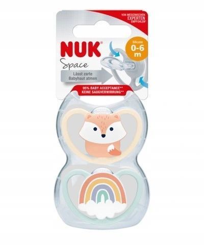 Силиконова Залъгалка 2 Броя Nuk --- BebeMama