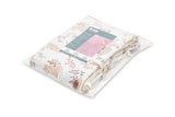 Памучен Обиколник The Wolf And Friends Beige --- BebeMama