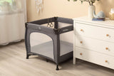Кошара За Игра Quadra Graphite Caretero --- BebeMama